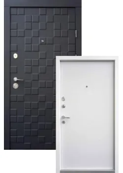 Двери Онтарио софт черный/белый супермат Qdoors Двери Онтарио софт черный/белый супермат Qdoors