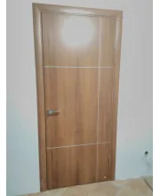 Міжкімнатні Двері Новий Стиль Plus Ніка silver ПВХ плівка