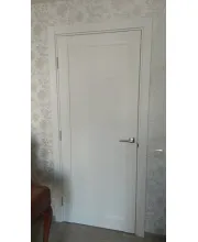 Міжкімнатні Двері Папа Карло Millenium ML-04c білий матовий ПВХ плівка