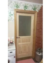 Міжкімнатні Двері Rodos Woodmix Praktic Напівскло Дерево