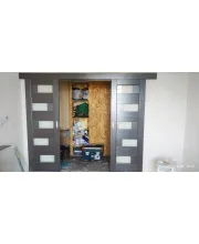 Межкомнатные Двери Новый Стиль Ностра Пиана Грей NEW ПВХ плёнка Межкомнатные Двери Новый Стиль Ностра Пиана Грей NEW ПВХ плёнка