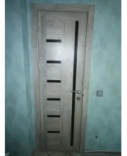 Міжкімнатні Двері Albero TrendDoors Bianca Чорне скло ПВХ плівка Міжкімнатні Двері Albero TrendDoors Bianca Чорне скло ПВХ плівка