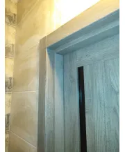 Міжкімнатні Двері Albero TrendDoors Bianca Чорне скло ПВХ плівка Міжкімнатні Двері Albero TrendDoors Bianca Чорне скло ПВХ плівка