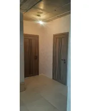 Двери Leador Doors Verona серое дерево Черное стекло Двери Leador Doors Verona серое дерево Черное стекло
