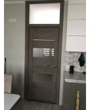 Двері Leador Doors Canneli Сатин білий дуб латте Двері Leador Doors Canneli Сатин білий дуб латте