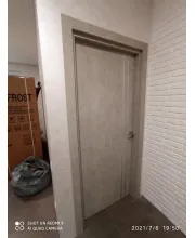 Міжкімнатні Двері Korfad Aluminium Loft Plato ALP-01 ПВХ плівка