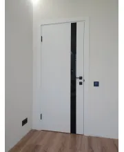 Межкомнатные Двери Leador Doors ASTI GLASS монблан ПВХ плёнка