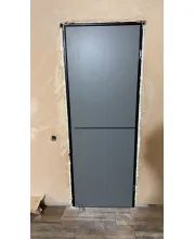 Межкомнатные Двери Dooris Alu Graffiti A08 Черное стекло Краска