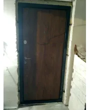 Входные Двери Премиум Люксор спил дерева коньячный Qdoors