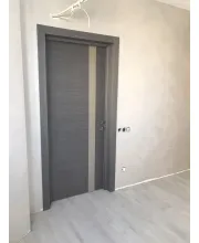 Міжкімнатні Двері Dooris Glass Wood GW04 Шпон