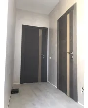 Міжкімнатні Двері Dooris Glass Wood GW04 Шпон