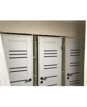Межкомнатные Двери Darumi Doors Versal дуб ольс сатин белый Ламинатин