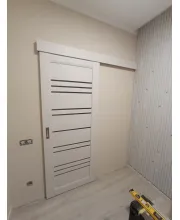Межкомнатные Двери Darumi Doors Versal дуб ольс сатин белый Ламинатин