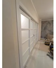 Міжкімнатні Двері Darumi Doors Avant дуб ольс сатин білий Ламінатин
