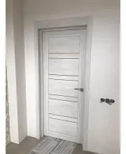 Межкомнатные Двери StilDoors ANTALYA Черное стекло ПВХ плёнка Межкомнатные Двери StilDoors ANTALYA Черное стекло ПВХ плёнка