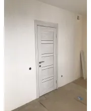 Межкомнатные Двери StilDoors ANTALYA Черное стекло ПВХ плёнка Межкомнатные Двери StilDoors ANTALYA Черное стекло ПВХ плёнка