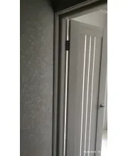 Міжкімнатні Двері Leador Doors Verona Чорне скло ПВХ плівка