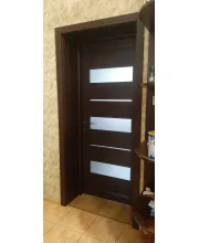 Міжкімнатні Двері Darumi Doors Marsel венге панга сатин білий Ламінатин Міжкімнатні Двері Darumi Doors Marsel венге панга сатин білий Ламінатин