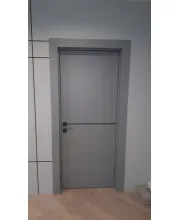 Межкомнатные Двери Dooris Alu Graffiti A08 Черное стекло Краска
