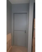 Межкомнатные Двери Dooris Alu Graffiti A08 Черное стекло Краска
