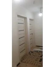 Межкомнатные Двери Rodos Modern Lazio Черное стекло ПВХ плёнка