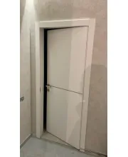 Межкомнатные Двери Dooris Alu Graffiti A08 Черное стекло Краска