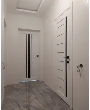 Міжкімнатні Двері StilDoors ARIZONA Чорне скло ПВХ плівка Міжкімнатні Двері StilDoors ARIZONA Чорне скло ПВХ плівка