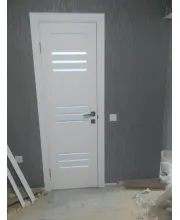 Межкомнатные Двери Leador Doors Sovana Белые сатин ПВХ плёнка Межкомнатные Двери Leador Doors Sovana Белые сатин ПВХ плёнка