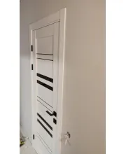 Межкомнатные Двери StilDoors SLOVENIA Черное стекло ПВХ плёнка Межкомнатные Двери StilDoors SLOVENIA Черное стекло ПВХ плёнка