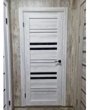 Межкомнатные Двери StilDoors SLOVENIA Черное стекло ПВХ плёнка Межкомнатные Двери StilDoors SLOVENIA Черное стекло ПВХ плёнка