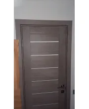 Межкомнатные Двери Darumi Doors Leona орех бургун сатин белый Ламинатин