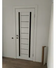 Міжкімнатні Двері Darumi Doors Madrid дуб ольс Чорне скло Ламінатин Міжкімнатні Двері Darumi Doors Madrid дуб ольс Чорне скло Ламінатин
