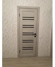 Межкомнатные Двери Leador Doors Sicilia монблан Черное стекло ПВХ плёнка Межкомнатные Двери Leador Doors Sicilia монблан Черное стекло ПВХ плёнка