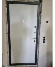 Входные Двери МОДЕЛЬ К-612 172 Графит матовый / Белый супермат Булат Входные Двери МОДЕЛЬ К-612 172 Графит матовый / Белый супермат Булат