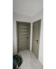 Межкомнатные Двери Leador Doors Neapol Черное стекло ПВХ плёнка