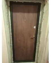Входные Двери Премиум Люксор спил дерева коньячный Qdoors