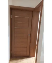 Міжкімнатні Двері Darumi Doors Leona дуб натуральний сатин білий Ламінатин