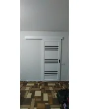 Межкомнатные Двери Korfad Florence FL-05 Черное стекло ПВХ плёнка Межкомнатные Двери Korfad Florence FL-05 Черное стекло ПВХ плёнка