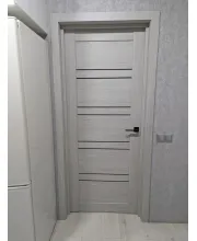 Межкомнатные Двери StilDoors ANTALYA Черное стекло ПВХ плёнка Межкомнатные Двери StilDoors ANTALYA Черное стекло ПВХ плёнка