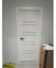 Межкомнатные Двери Terminus Ukrainian Doors UD-6 ПП Черное стекло ПВХ плёнка Межкомнатные Двери Terminus Ukrainian Doors UD-6 ПП Черное стекло ПВХ плёнка