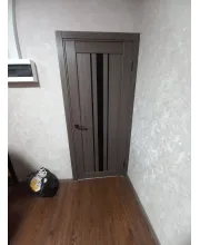 Міжкімнатні Двері StilDoors ARIZONA Чорне скло ПВХ плівка Міжкімнатні Двері StilDoors ARIZONA Чорне скло ПВХ плівка
