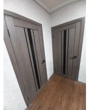 Міжкімнатні Двері StilDoors ARIZONA Чорне скло ПВХ плівка Міжкімнатні Двері StilDoors ARIZONA Чорне скло ПВХ плівка