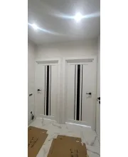 Міжкімнатні Двері StilDoors ARIZONA Чорне скло ПВХ плівка Міжкімнатні Двері StilDoors ARIZONA Чорне скло ПВХ плівка