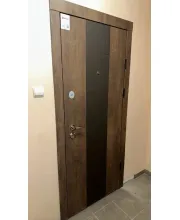 Входные Двери Премиум Люксор спил дерева коньячный Qdoors