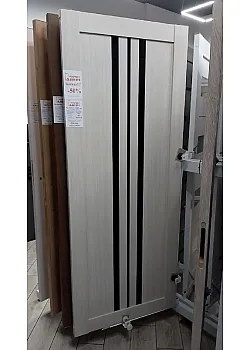 Двери PL-ECO-07 BLK, Полотно 800*2000 мм., Сонома маренго Portalino