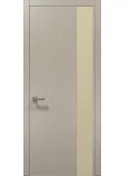 Двери PL-05 дуб кремовый брашированный Папа Карло