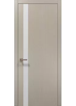Двери PL-04 дуб кремовый брашированный Папа Карло