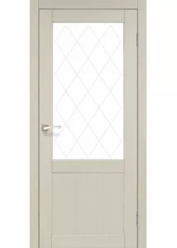 Двери CL-01 сатин белый Korfad
