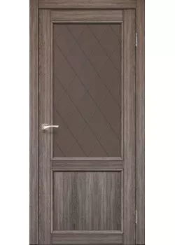 Двері CL-02 сатин бронза Korfad