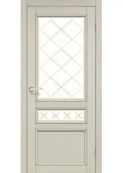Двері CL-05 сатин білий Korfad